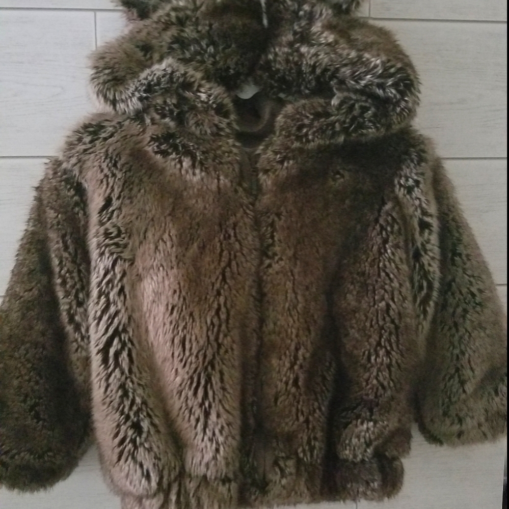 RH Baby & Child | Faux Fur Coat | Size 2T-3T